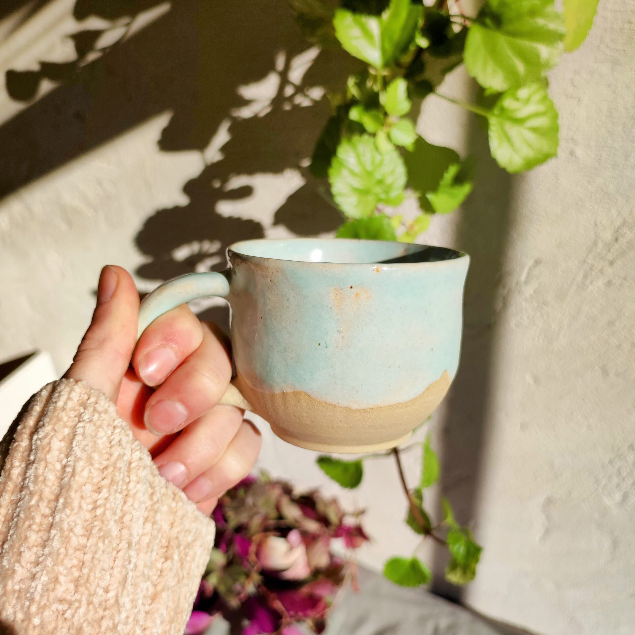 Tasse à café - "Blue sky"