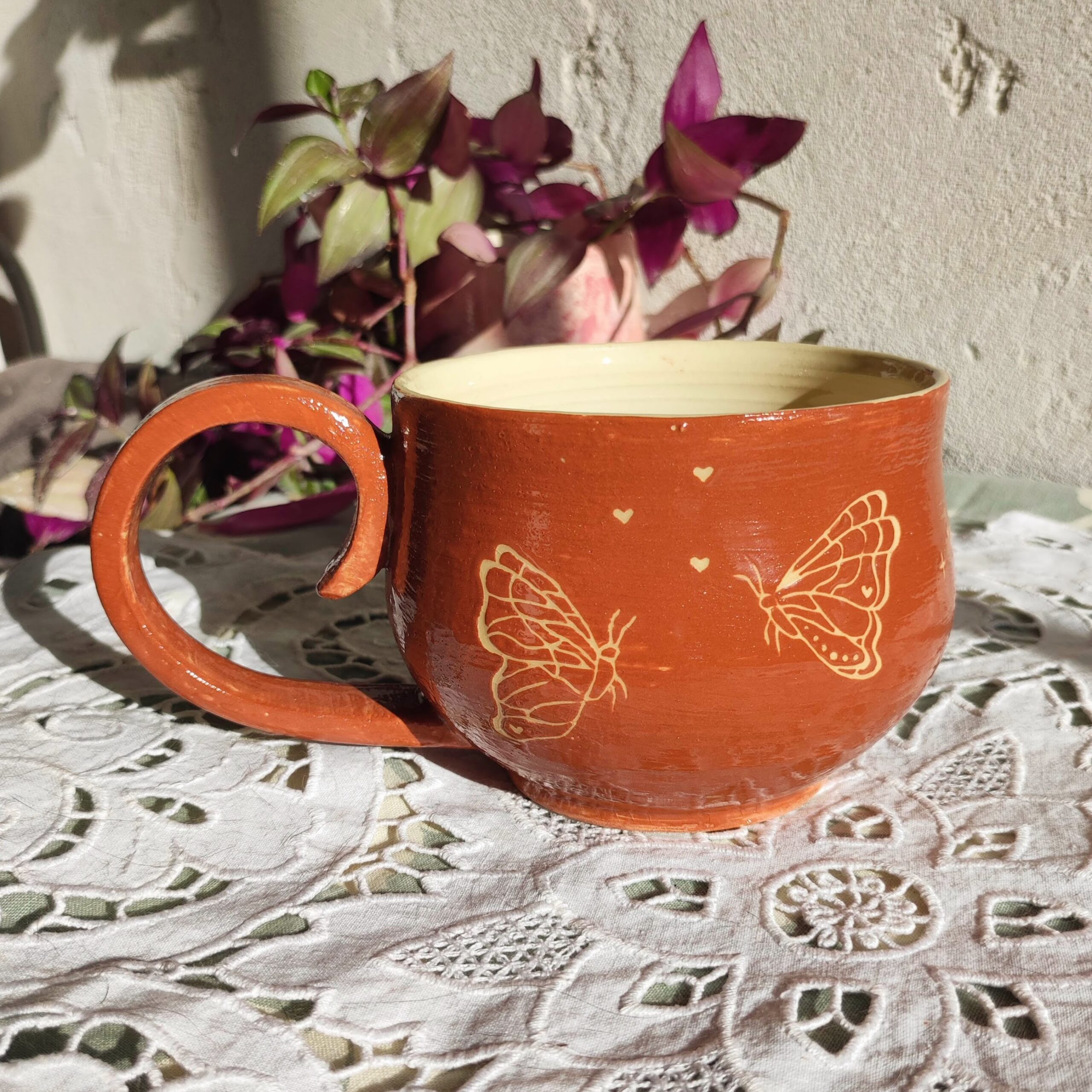 Mug à thé - "Love is in the air"